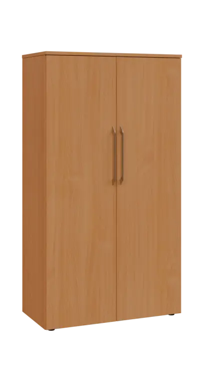LXN 4 - 8D kancelářská skříň, 2-dveřová, 1450x800x400, buk royal