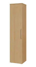 LXN 5 - 4D kancelářská skříň, 1-dveřová, levá, 1800x400x400, javor horský