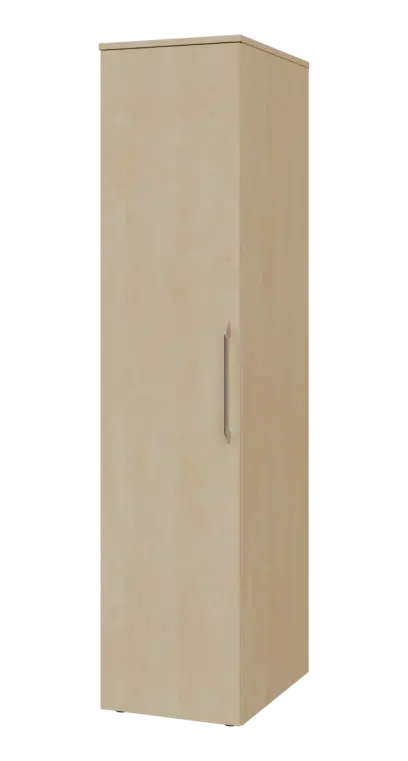 LXST 5 - 42 šatní skříň, 1-dveřová, tyč, levá, 1800x400x600, bříza světlá LXST 5 - 42 šatní skříň, 1-dveřová, tyč, levá, 1800x400x600, bříza světlá