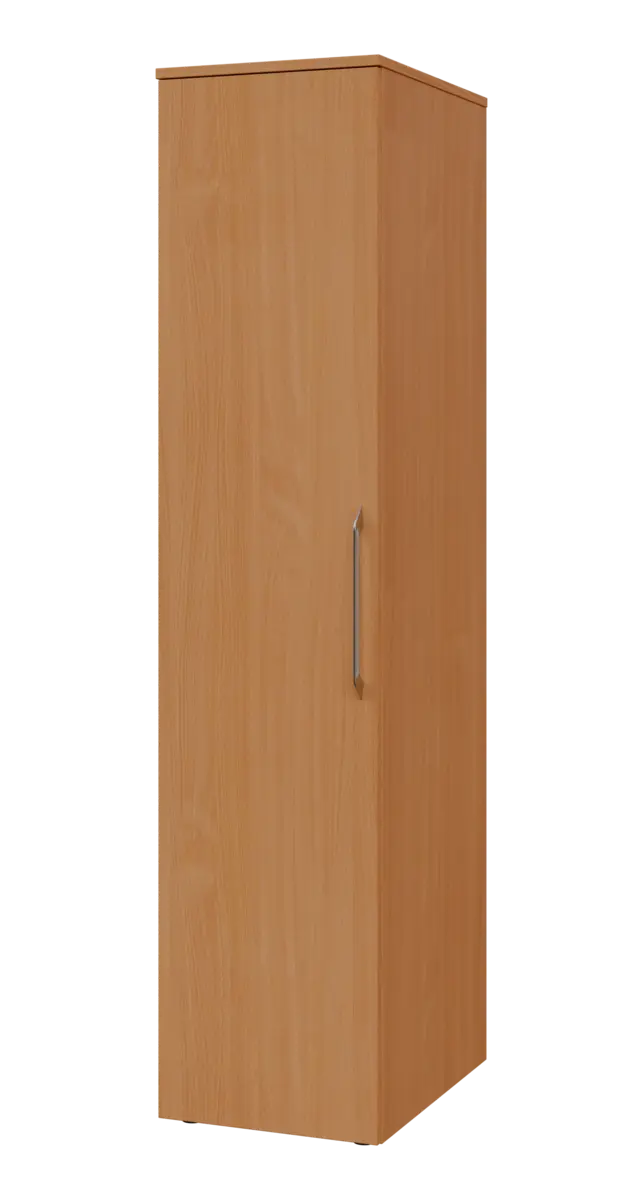 LXST 5 - 42 šatní skříň, 1-dveřová, tyč, levá, 1800x400x600, buk royal