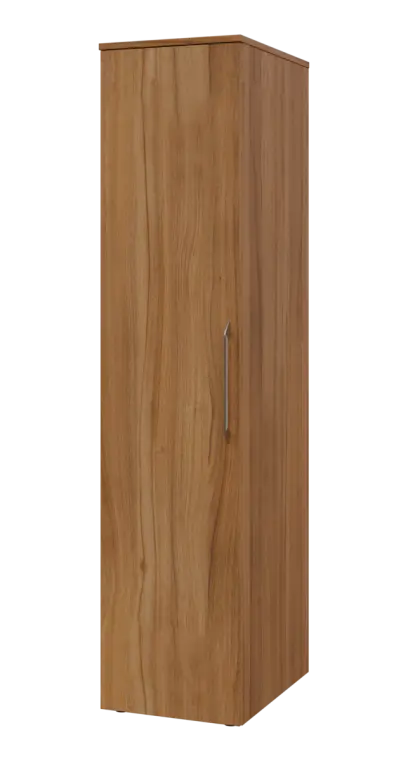LXST 5 - 42 šatní skříň, 1-dveřová, tyč, levá, 1800x400x600, ořech světlý LXST 5 - 42 šatní skříň, 1-dveřová, tyč, levá, 1800x400x600, ořech světlý