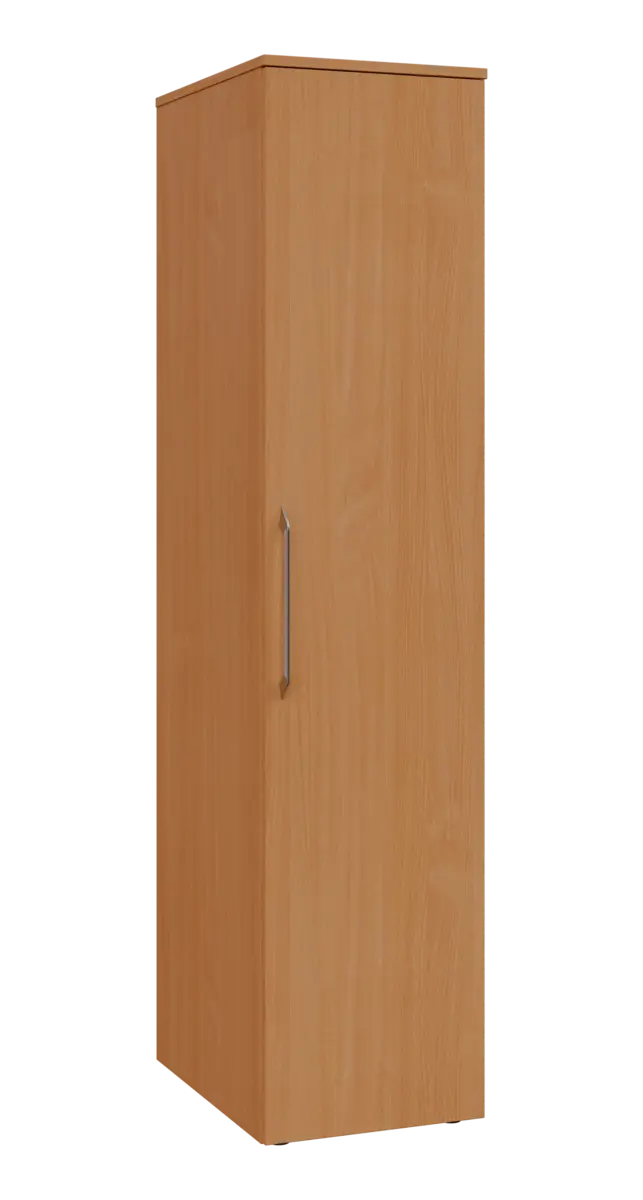 LXST 5 - 42 šatní skříň, 1-dveřová, tyč, pravá, 1800x400x600, buk royal