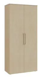 LXSR 5 - 81 šatní skříň, 2-dveřová, výsuvné ramínko, 1800x800x400, bříza světlá