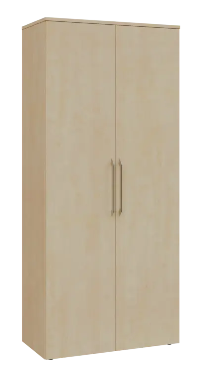 LXSR 5 - 81 šatní skříň, 2-dveřová, výsuvné ramínko, 1800x800x400, bříza světlá