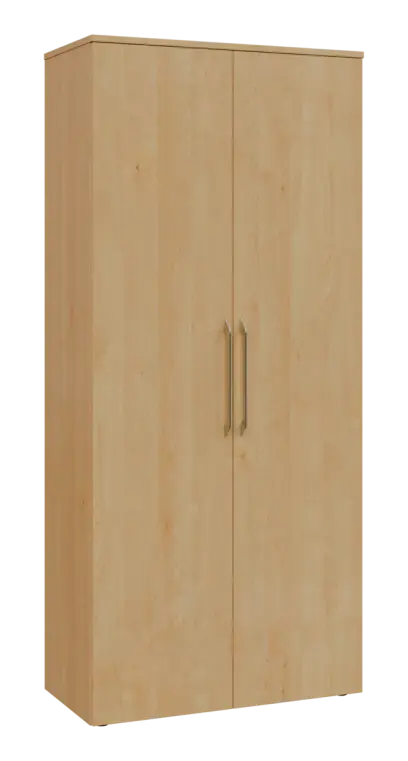 LXSR 5 - 81 šatní skříň, 2-dveřová, výsuvné ramínko, 1800x800x400, javor horský