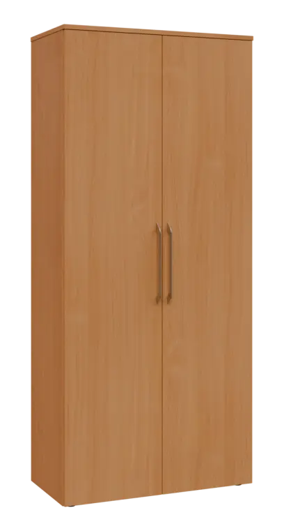 LXSR 5 - 81 šatní skříň, 2-dveřová, výsuvné ramínko, 1800x800x400, buk royal