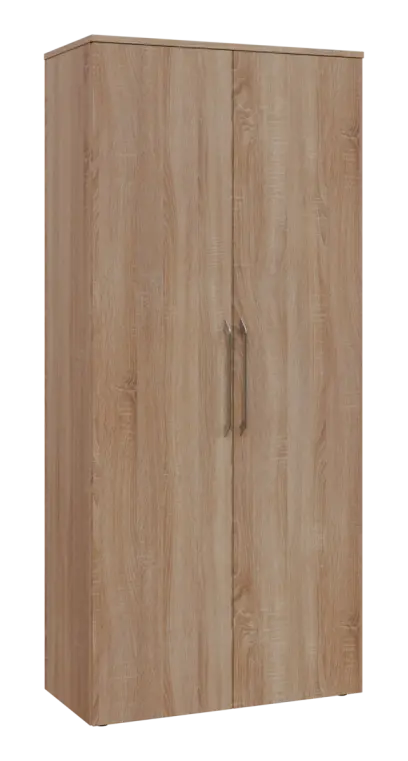 LXSR 5 - 81 šatní skříň, 2-dveřová, výsuvné ramínko, 1800x800x400, dub bardolino