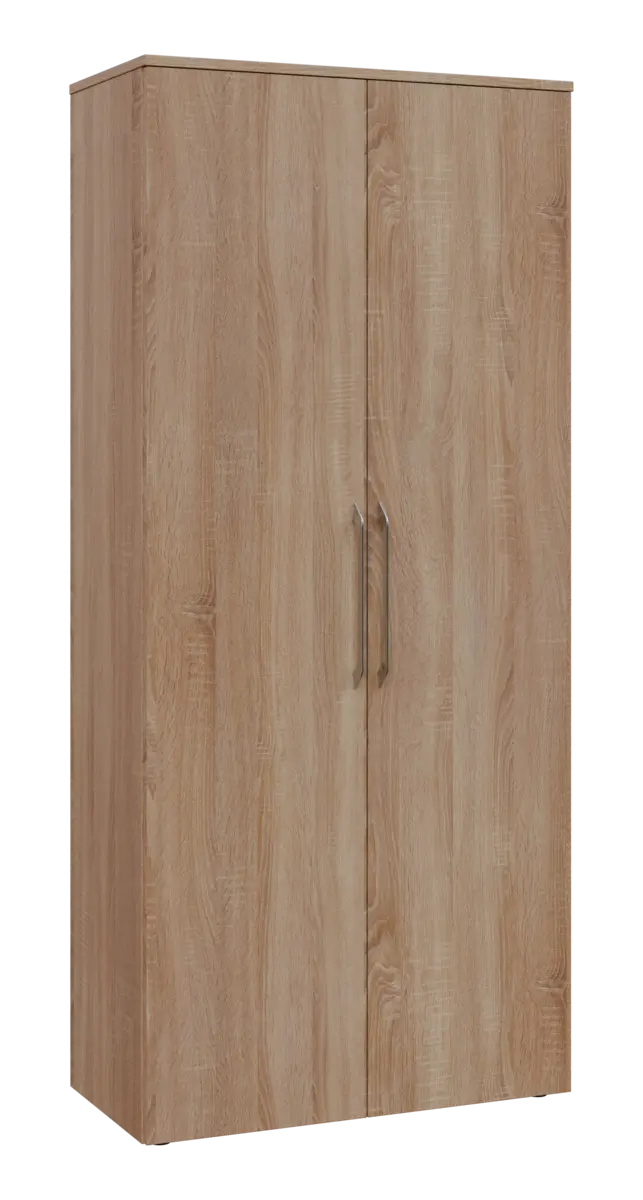 LXSR 5 - 81 šatní skříň, 2-dveřová, výsuvné ramínko, 1800x800x400, dub bardolino