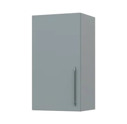 LXH - 4D horní skříňka, 1-dveřová, levá, 730x400x300, šedá
