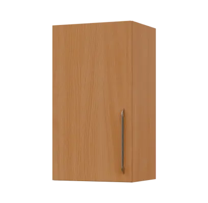 LXH - 4D horní skříňka, 1-dveřová, levá, 730x400x300, buk royal