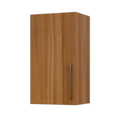 LXH - 4D horní skříňka, 1-dveřová, levá, 730x400x300, ořech světlý