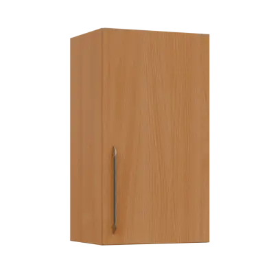 LXH - 4D horní skříňka, 1-dveřová, pravá, 730x400x300, buk royal