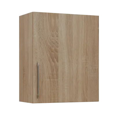 LXH - 6D horní skříňka, 1-dveřová, pravá, 730x600x300, dub bardolino