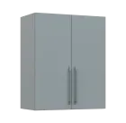 LXH - 6D2 horní skříňka, 2-dveřová, 730x600x300, šedá