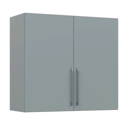 LXH - 8D horní skříňka, 2-dveřová, 730x800x300, šedá