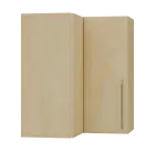 LXHRD - 6 horní skříňka, rohová, 1-dveřová, levá, 730x600x600, bříza světlá