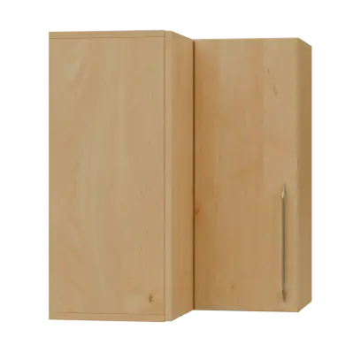 LXHRD - 6 horní skříňka, rohová, 1-dveřová, levá, 730x600x600, javor horský