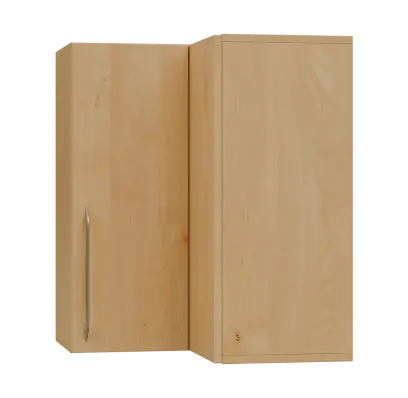 LXHRD - 6 horní skříňka, rohová, 1-dveřová, pravá, 730x600x600, javor horský