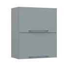 LXHVV - 6D horní skříňka, 2 výklopy, 730x600x300, šedá