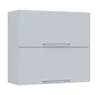 LXHVV - 8D horní skříňka, 2 výklopy, 730x800x300, bílá