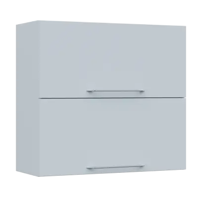 LXHVV - 8D horní skříňka, 2 výklopy, 730x800x300, bílá