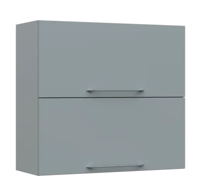 LXHVV - 8D horní skříňka, 2 výklopy, 730x800x300, šedá