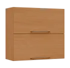 LXHVV - 8D horní skříňka, 2 výklopy, 730x800x300, buk royal