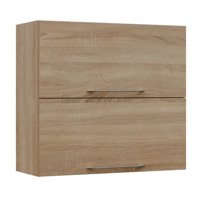 LXHVV - 8D horní skříňka, 2 výklopy, 730x800x300, dub bardolino