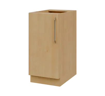 LXS - 4D spodní skříňka, 1-dveřová, levá, 870x400x600, javor horský