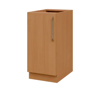 LXS - 4D spodní skříňka, 1-dveřová, levá, 870x400x600, buk royal