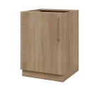 LXS - 6D spodní skříňka, 1-dveřová, levá, 870x600x600, dub bardolino