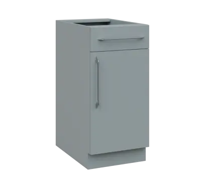 LXS - 4DZ spodní skříňka, 1-dveřová, 1-zásuvková, pravá, 870x400x600, šedá