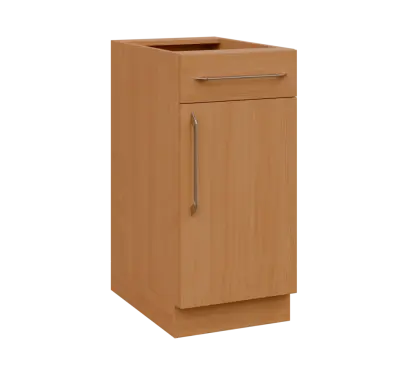 LXS - 4DZ spodní skříňka, 1-dveřová, 1-zásuvková, pravá, 870x400x600, buk royal