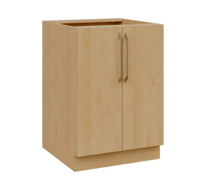 LXS - 6D2 spodní skříňka, 2-dveřová, 870x600x600, javor horský