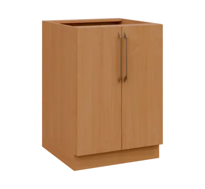 LXS - 6D2 spodní skříňka, 2-dveřová, 870x600x600, buk royal