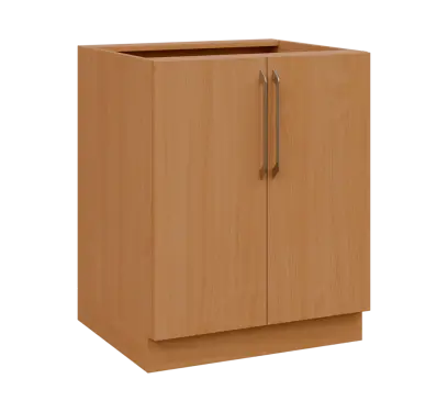 LXS - 7D spodní skříňka, 2-dveřová, 870x700x600, buk royal