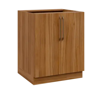 LXS - 7D spodní skříňka, 2-dveřová, 870x700x600, ořech světlý