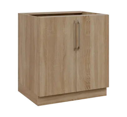 LXS - 8D spodní skříňka, 2-dveřová, 870x800x600, dub bardolino