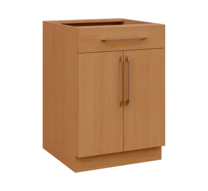 LXS - 6D2Z spodní skříňka, 2-dveřová, 1-zásuvková, 870x600x600, buk royal