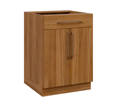 LXS - 6D2Z spodní skříňka, 2-dveřová, 1-zásuvková, 870x600x600, ořech světlý