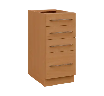 LXS - 4Z41 spodní skříňka, 4-zásuvková, 870x400x600, buk royal