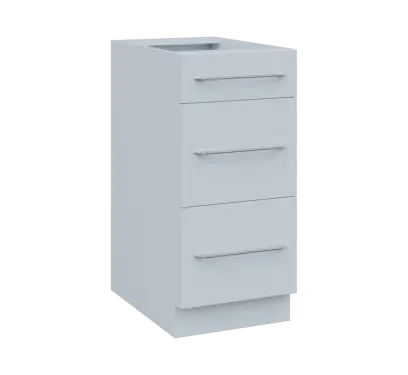 LXS - 4Z33 spodní skříňka, 3-zásuvková, 870x400x600, bílá