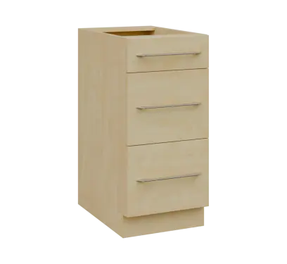 LXS - 4Z33 spodní skříňka, 3-zásuvková, 870x400x600, bříza světlá