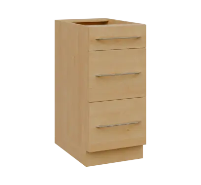 LXS - 4Z33 spodní skříňka, 3-zásuvková, 870x400x600, javor horský