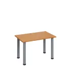 G-43 Konferenční stolek 800 x 500 mm, deska 18 mm, buk royal / nohy stříbrné RAL9006