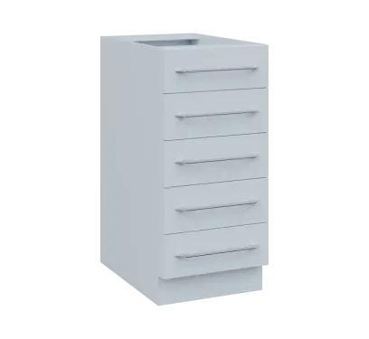 LXS - 4Z52 spodní skříňka, 5-zásuvková, 870x400x600, bílá