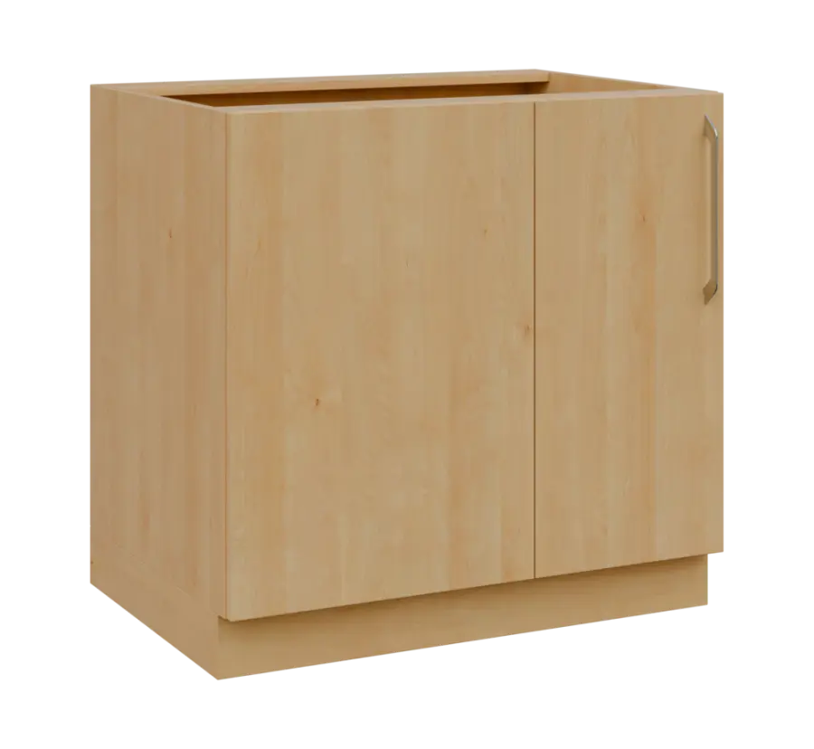 LXSR - 9 spodní skříňka, rohová, 1-dveřová, levá, 870x900x600, javor horský