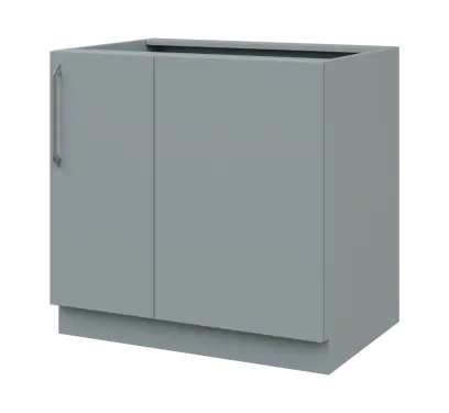 LXSR - 9 spodní skříňka, rohová, 1-dveřová, pravá, 870x900x600, šedá LXSR - 9 spodní skříňka, rohová, 1-dveřová, pravá, 870x900x600, šedá