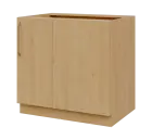 LXSR - 9 spodní skříňka, rohová, 1-dveřová, pravá, 870x900x600, javor horský