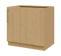LXSR - 9 spodní skříňka, rohová, 1-dveřová, pravá, 870x900x600, javor horský